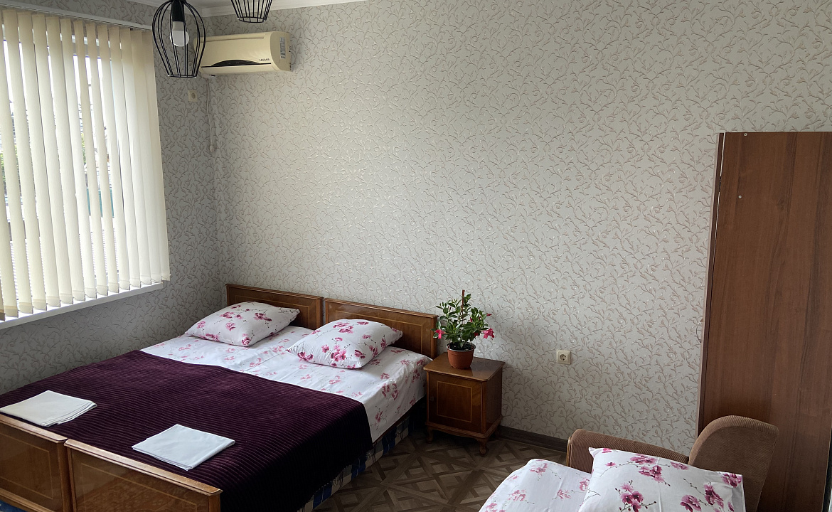 3-х местный номер. Гостевой дом Надежда в Гаграх. Гагра