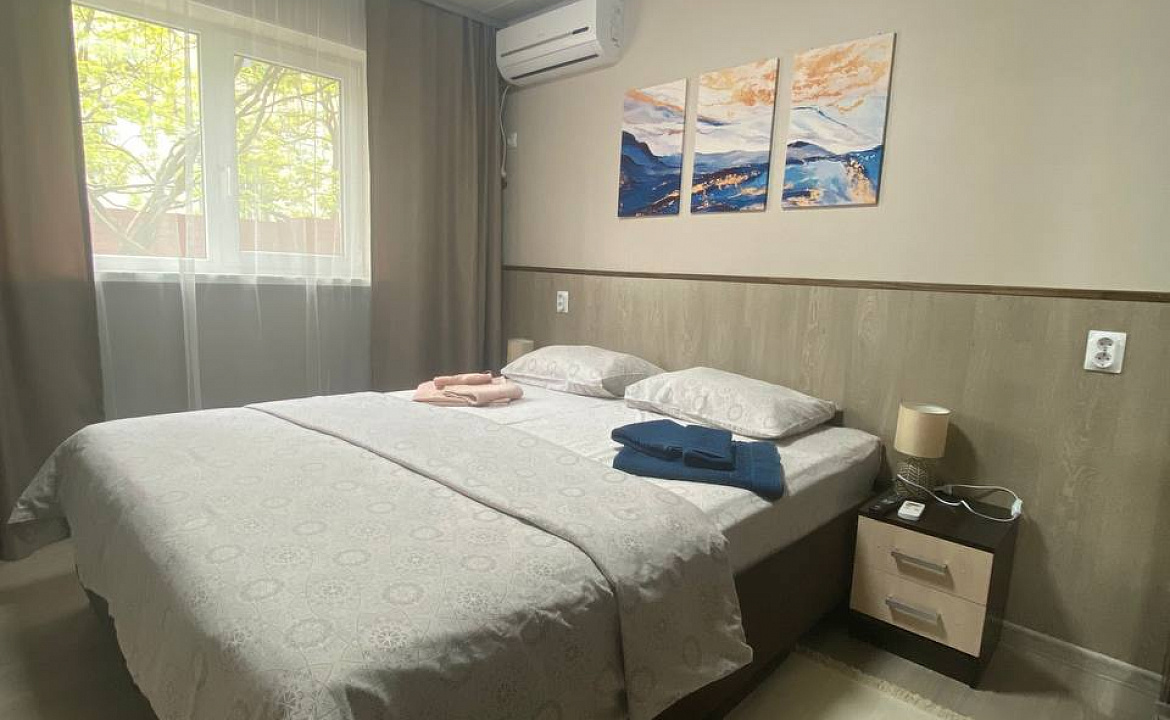 Двухместный первый этаж. Гостевой дом "Инжир". Новомихайловский