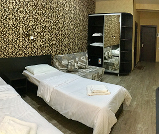 3 местный номер без балкона с видом во двор. Гостевой дом София - Лазаревское. 