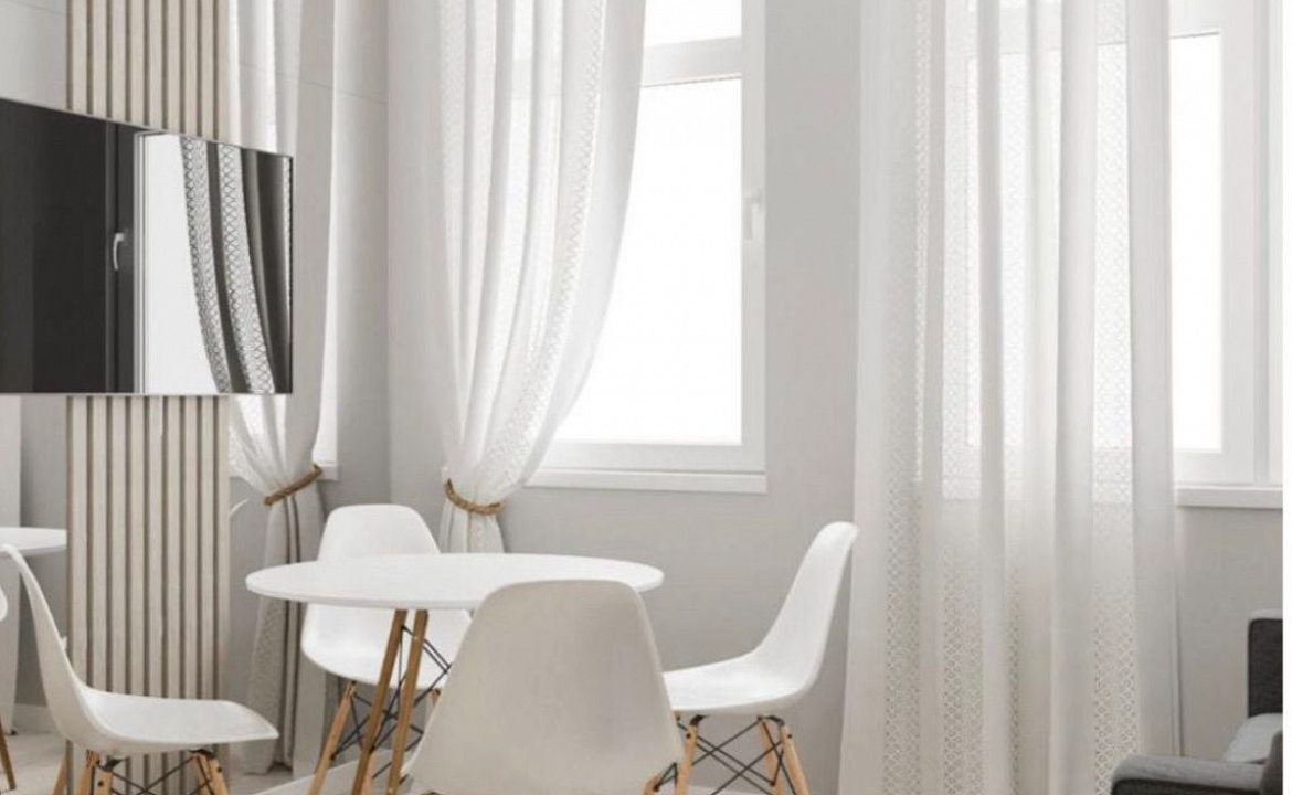 Апартаменты Red Glade. Квартира в многоквартирном доме Двухуровневая студия. Красная Поляна