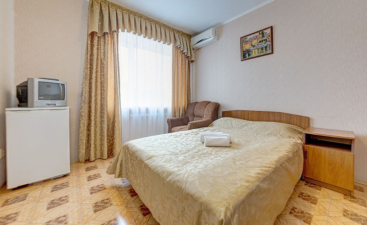 1-й корпус, 2-х комнатный «Стандарт». Гостиница «Павел». Анапа