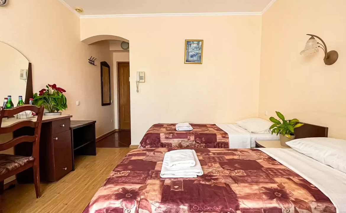 2-х местный полулюкс с односпальными кроватями. Мини-отель "Ардо". Анапа