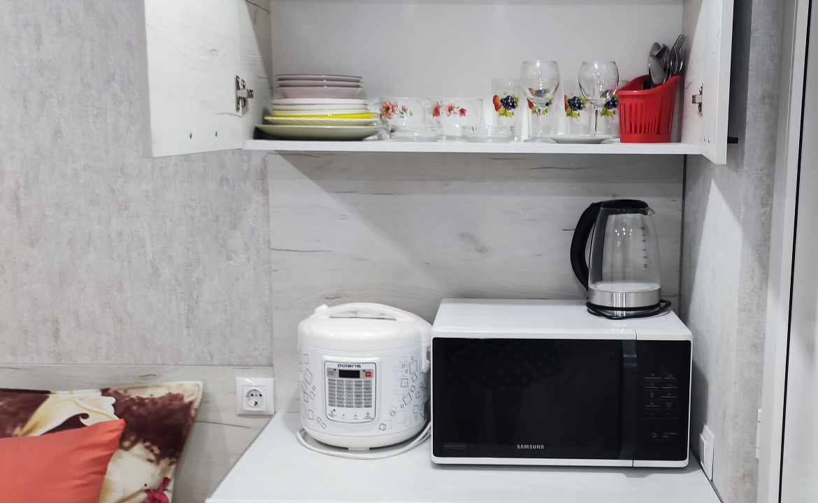 Уютный семейный номер с кухней.. Гостевой дом "Уда-ча". Лазаревское Уютный семейный номер с кухней.. Гостевой дом "Уда-ча". Лазаревское