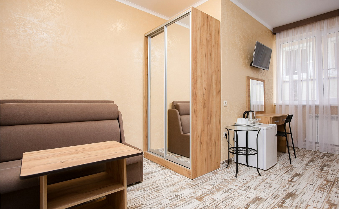 3х - местный номер. Апарт-отель «Близнецы». Адлер