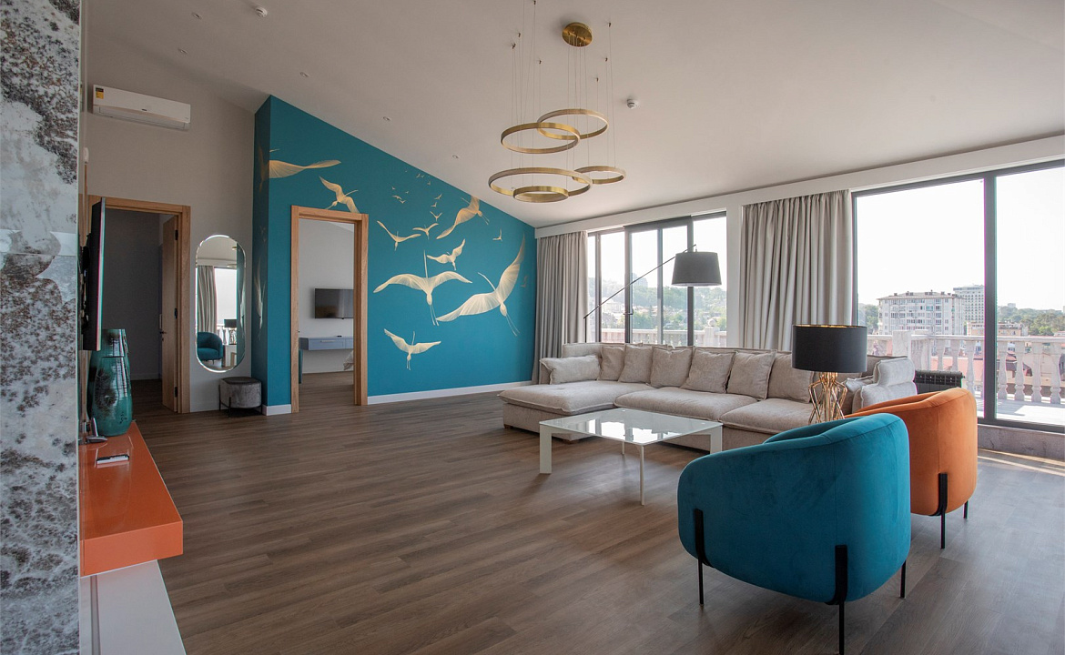 АПАРТАМЕНТЫ. ЭКОДОМ АДЛЕР ****. Адлер