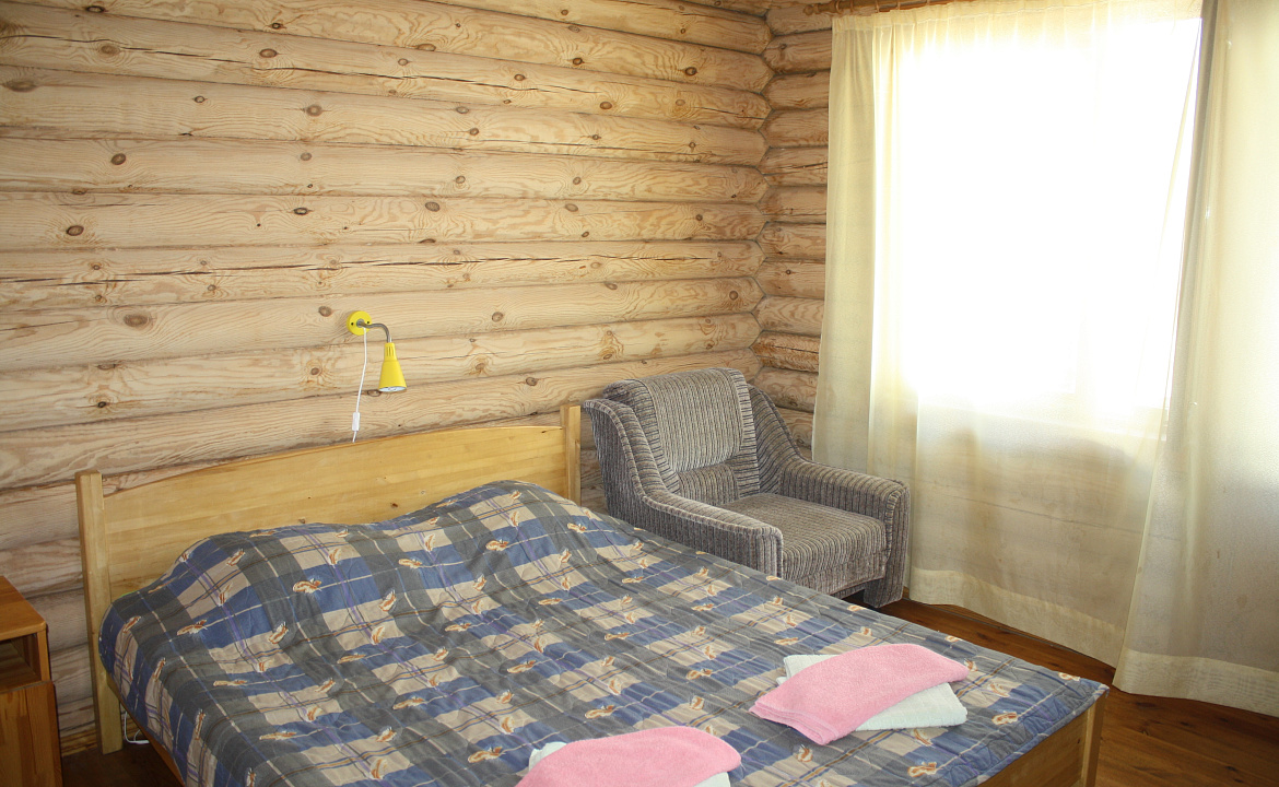 2-х местный номер стандарт в корпусе (сруб). Пансионат Лукоморье. Анапа