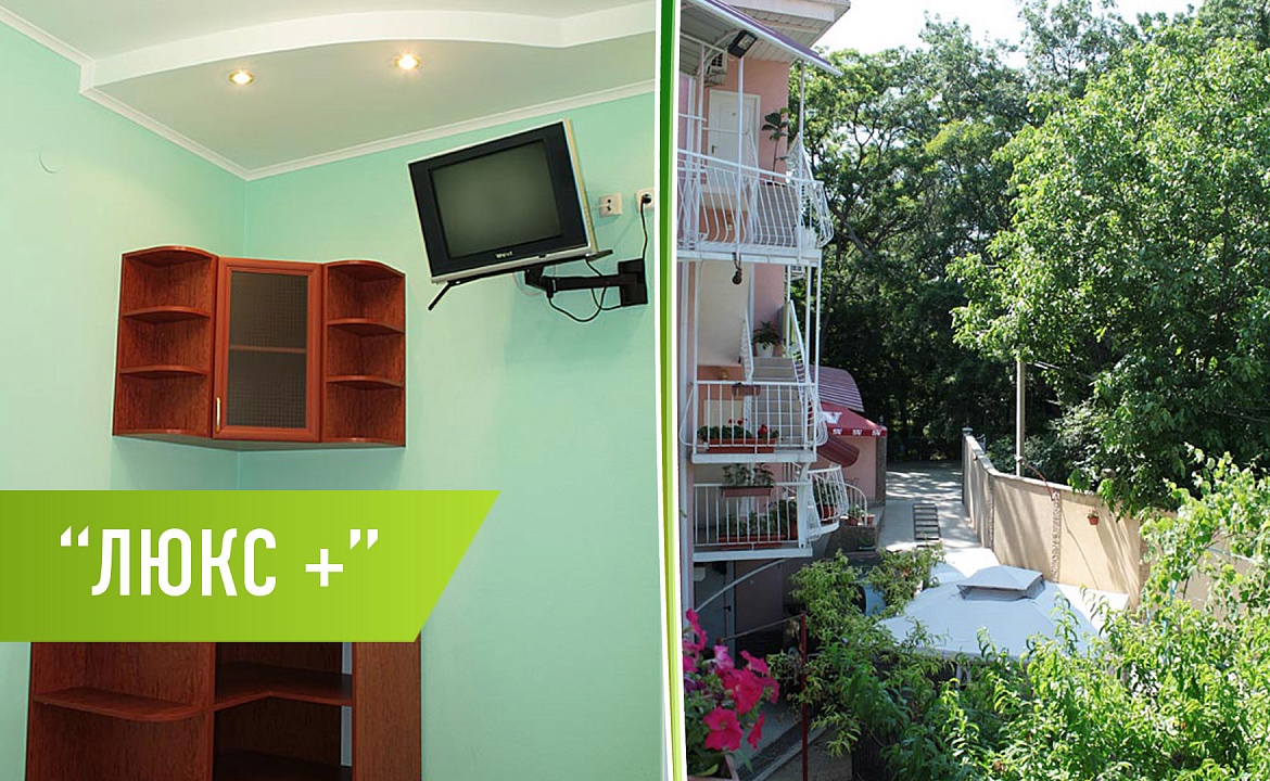 Люкс +. Гостиница "Надежда". Малореченское