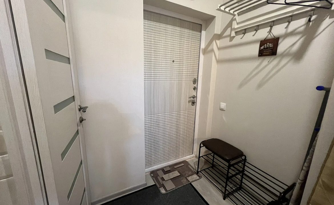 Просторный апартамент с террасой и ванной 1к2. Светлая квартира с террасой и морем. Дагомыс