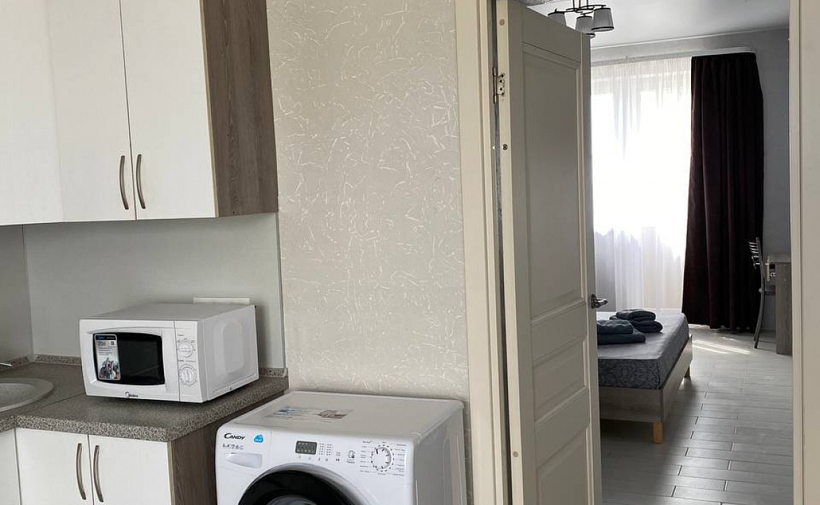 Квартира двухкомнатная корпус 10. Пансионат "ЮгРа". Благовещенская