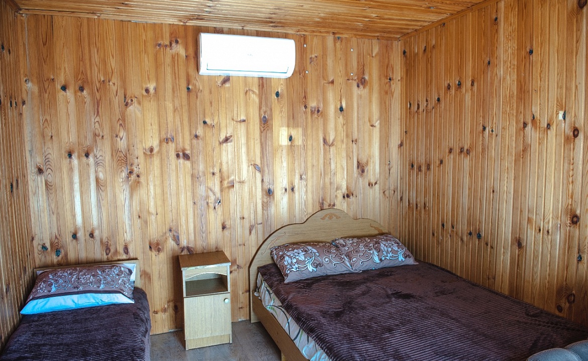 Эконом трёхместный. Гостевой дом «Каравелла». Лермонтово