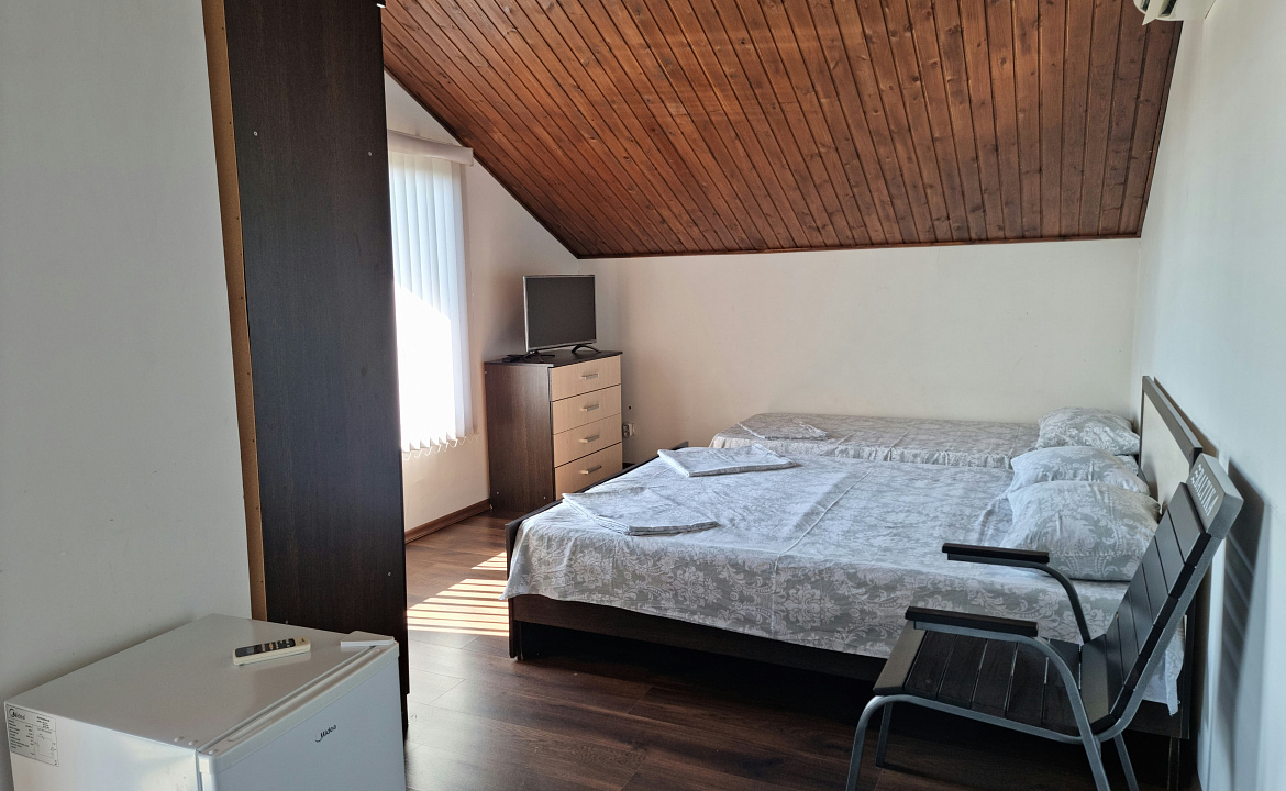 3х местный номер с балконом. Гостевой дом "Цитрус". Цандрипш