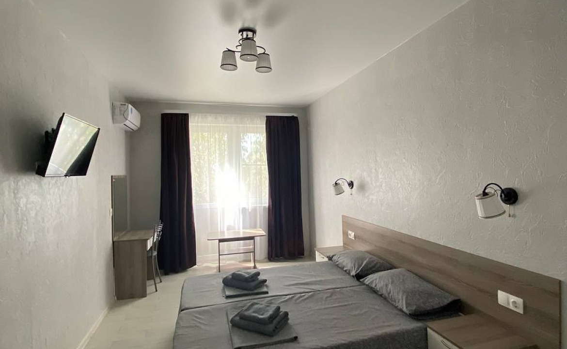 Квартира двухкомнатная корпус 10. Пансионат "ЮгРа". Благовещенская