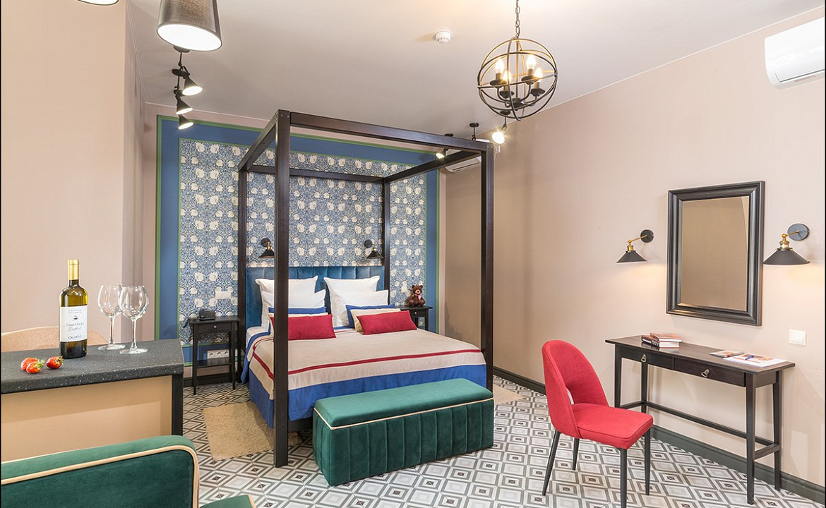 Студия с кухонным уголком. Гостиничный комплекс Альбатрос. Анапа