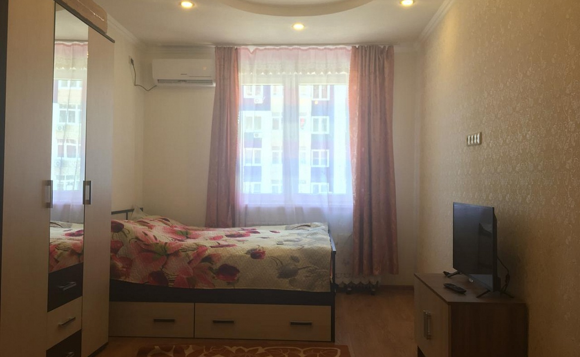 1-на комнатная квартира. Квартира в многоквартирном доме Парковая 64А. Анапа