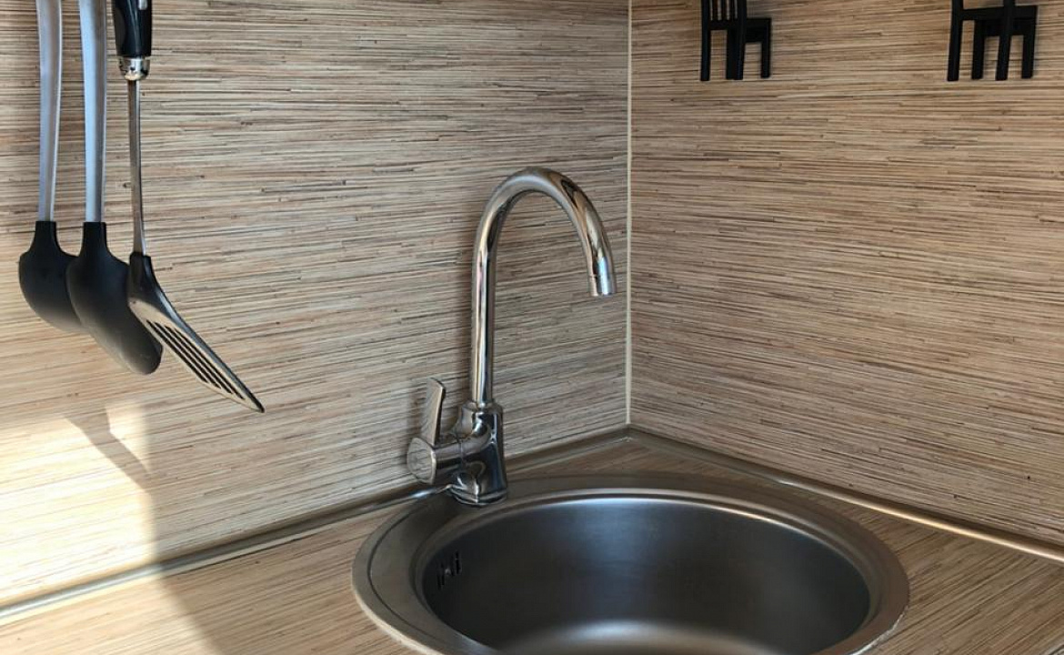 Семейный номер с кухней и видом на море и горы Ай-Петри. Отель Апарт отель "Дуэт". Ялта