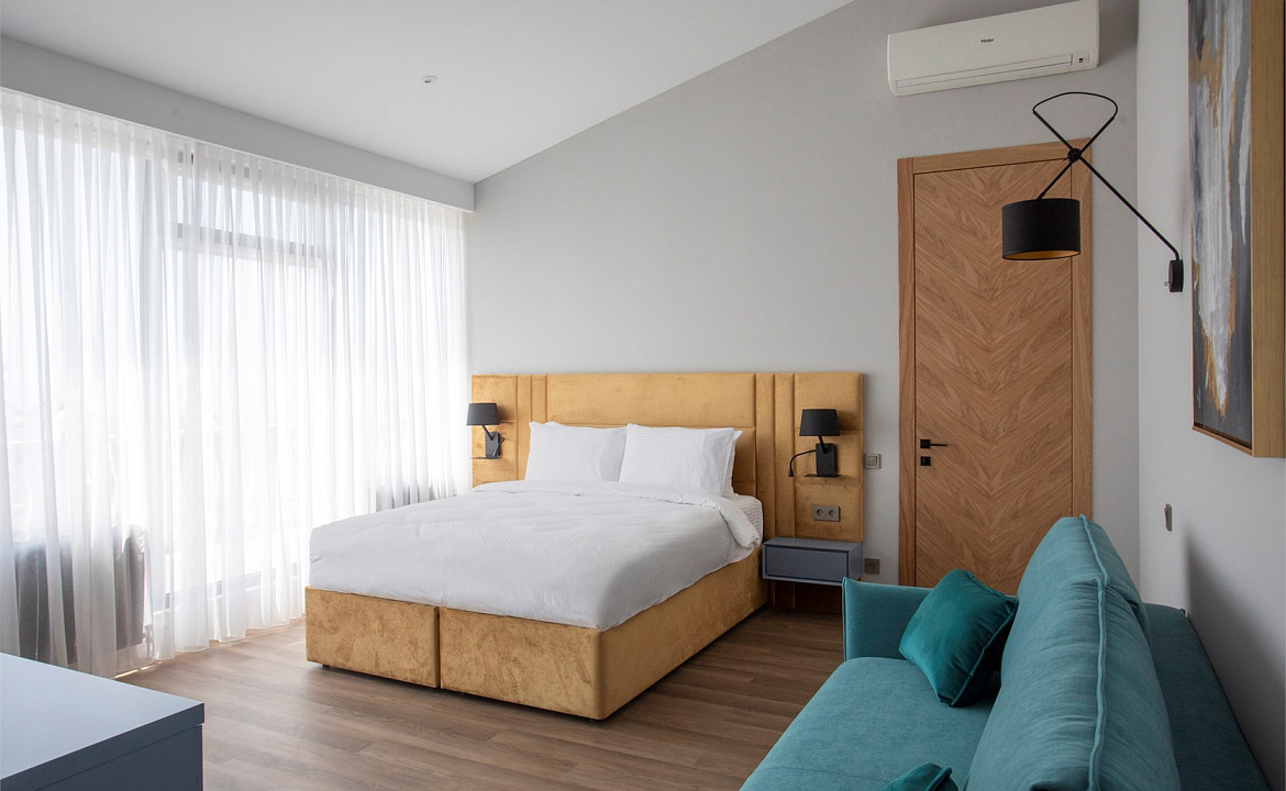 АПАРТАМЕНТЫ. ЭКОДОМ АДЛЕР ****. Адлер