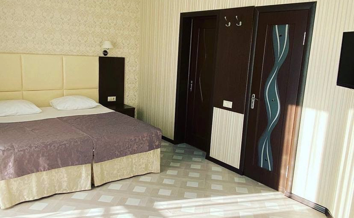 ДВУХМЕСТНЫЙ НОМЕР С ДИВАНОМ И БАЛКОНОМ. Отель "Мечта". Геленджик