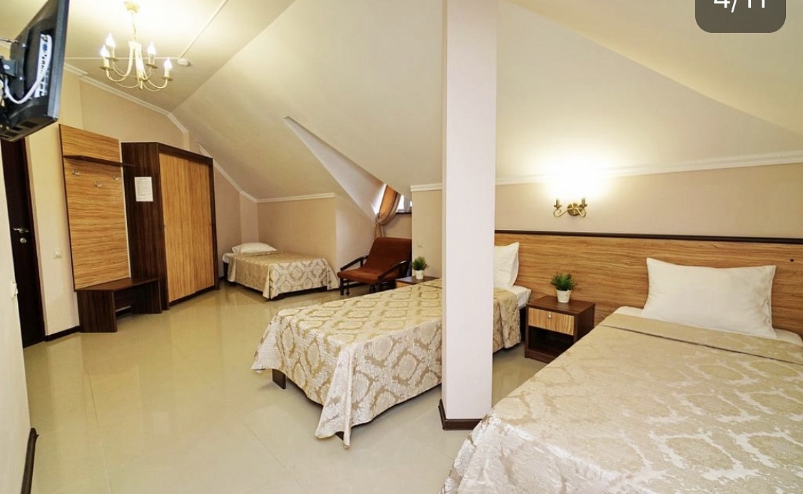 Стандарт без балкона (5й этаж). Гостевой дом "Адмирал". Ольгинка