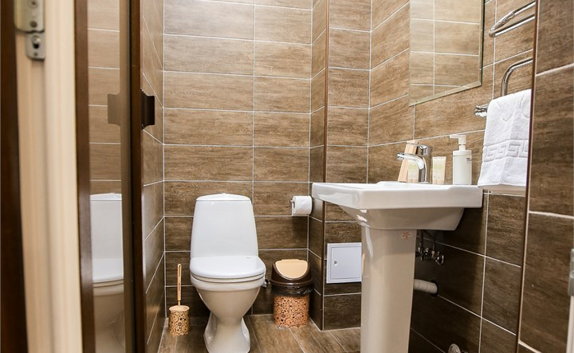 2-х местный номер с балконом. Апарт-отель «Близнецы». Адлер