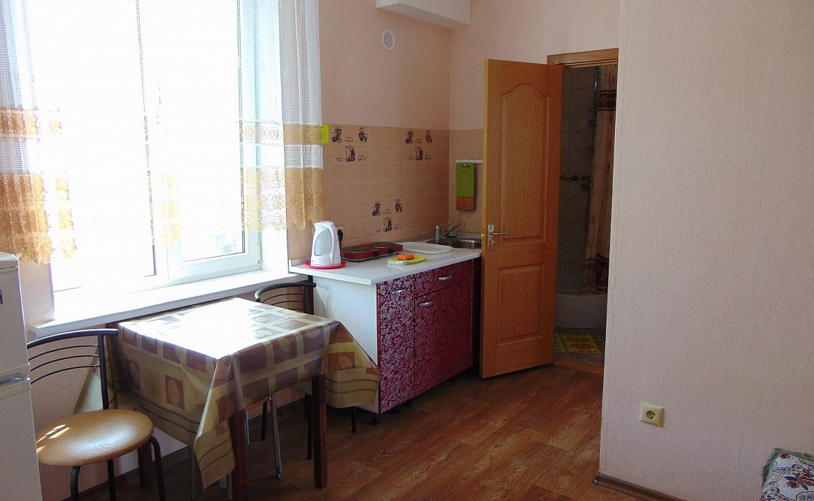 Четырехместная двухкомнатная студия 