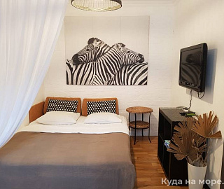 Студия (c кухней). Частный сектор "Жемчужина взморья".   Студия (c кухней). Частный сектор "Жемчужина взморья".