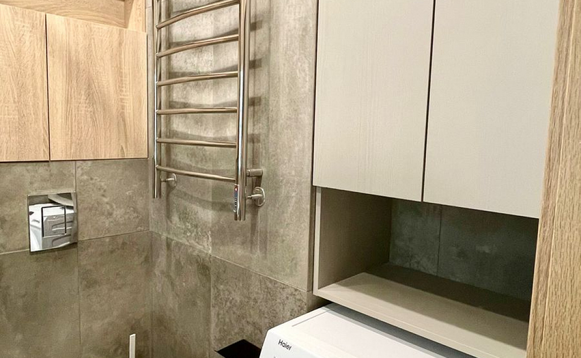 Апартаменты Red Glade. Квартира в многоквартирном доме Двухуровневая студия. Красная Поляна