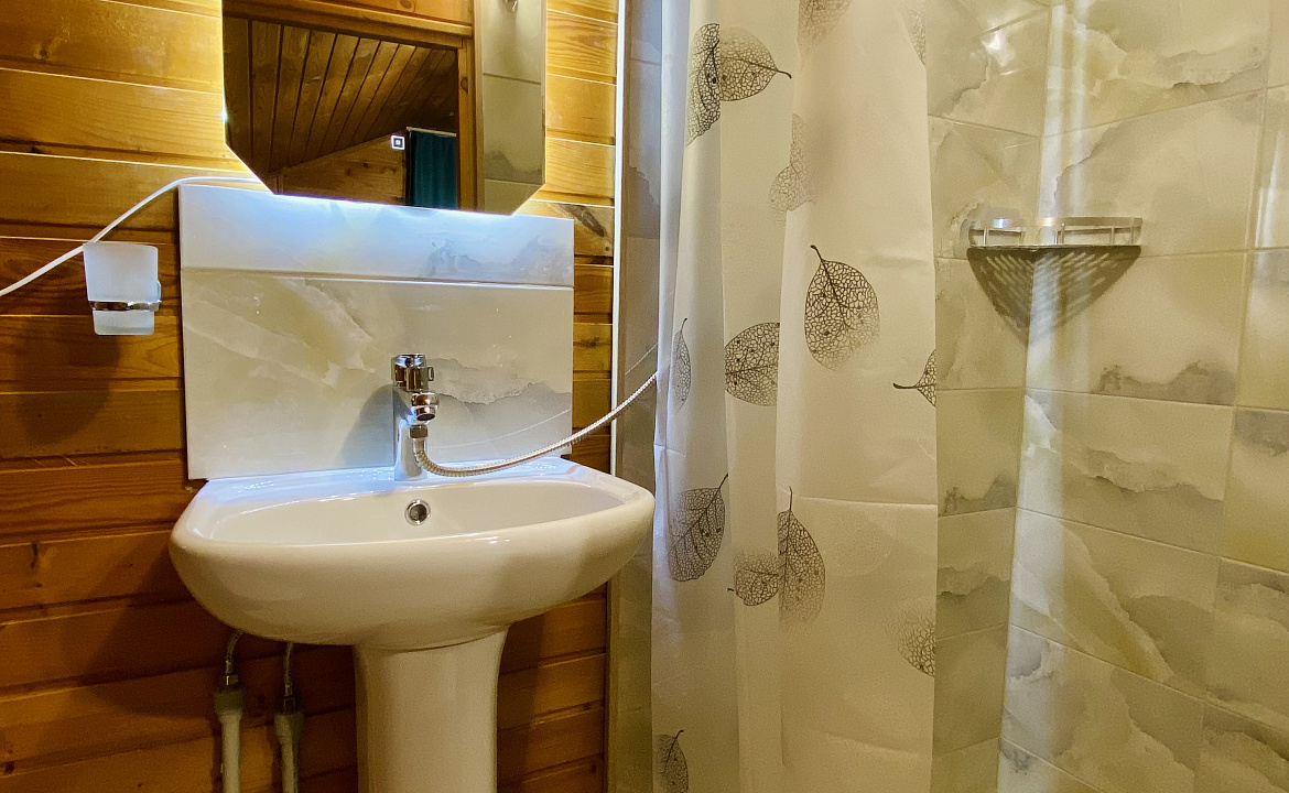 Двухместный номер «Стандарт». Частный сектор Анастасия на Айвазовского 7. Лазаревское