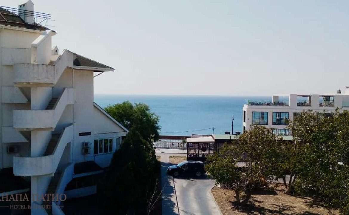 Улучшенный номер с видом на море. Отель Анапа Патио. Анапа