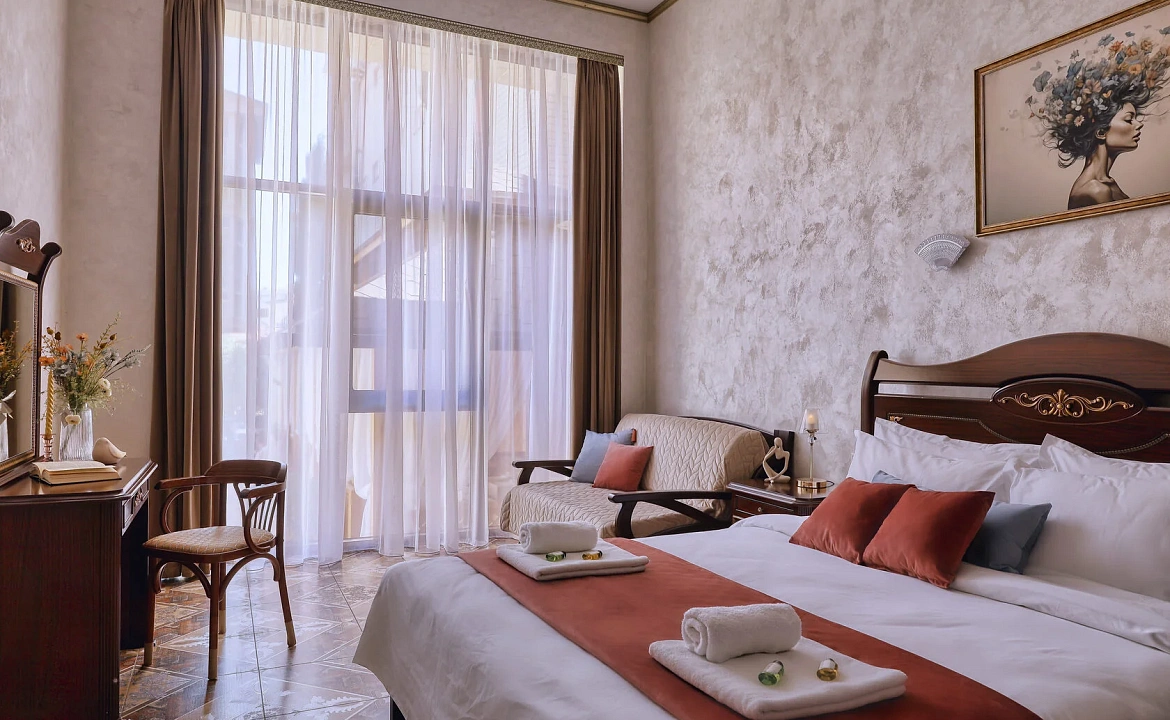 Полулюкс без балкона. Отель "Атлант". Лазаревское Полулюкс без балкона. Отель "Атлант". Лазаревское