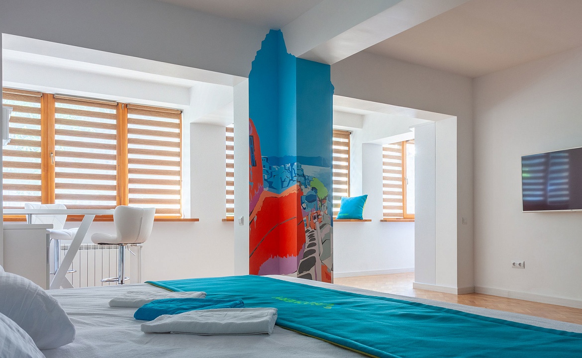 САНТОРИНИ. Отель Эко-отель "Дискавери". Курорты Ялты