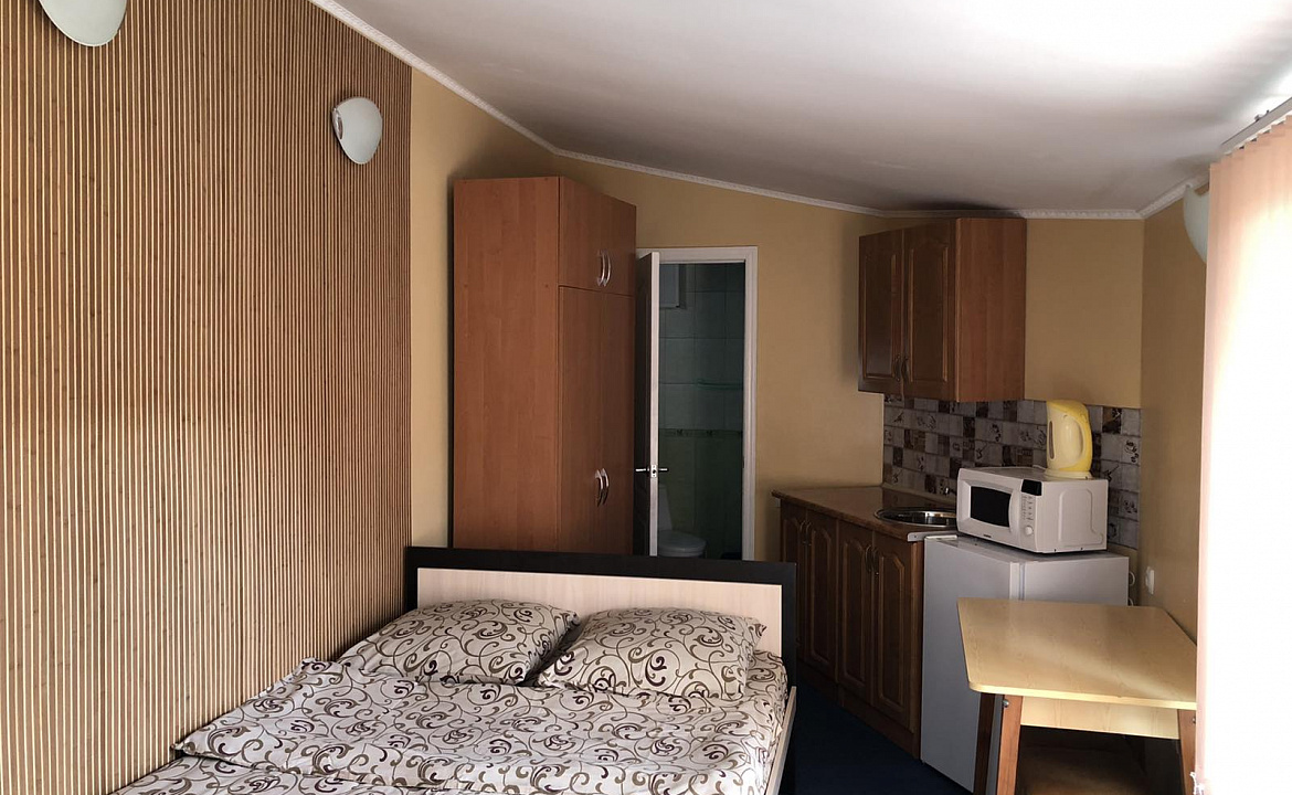 Двухместный номер с 1 кроватью и мини-кухней. Гостевой дом АнНи. Гаспра