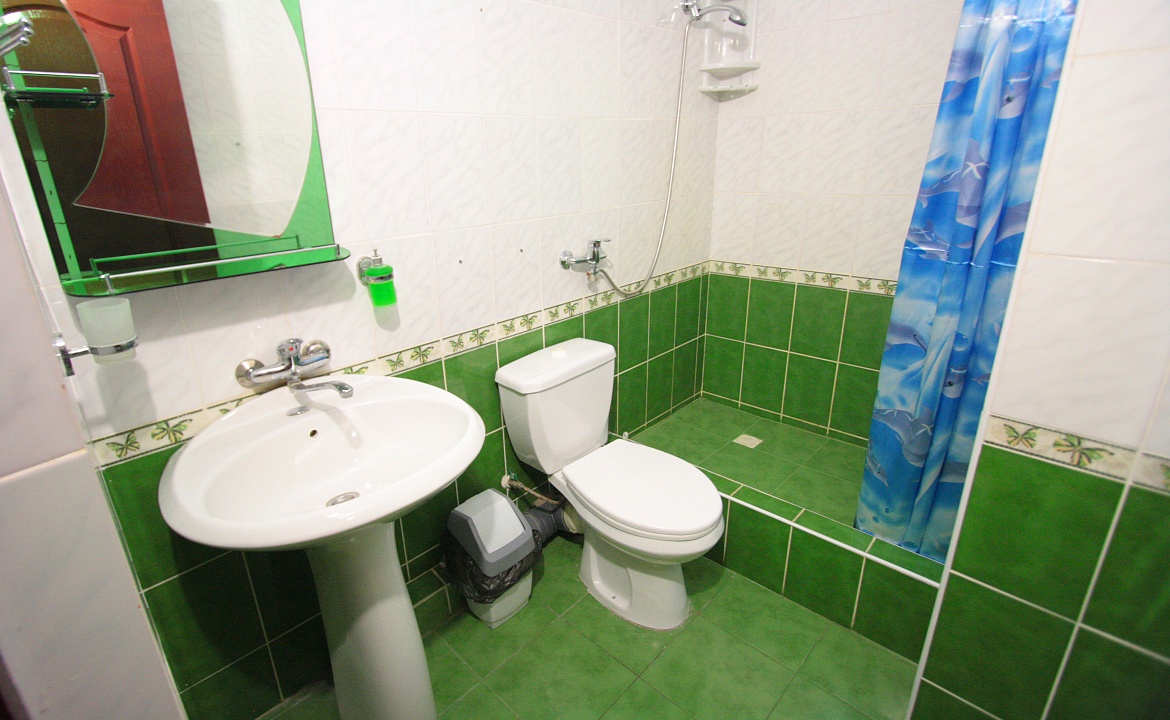 Люкс однокомнатный 4-х местный с балконом. Гостевой дом «ZIRIDIS». Витязево Люкс однокомнатный 4-х местный с балконом. Гостевой дом «ZIRIDIS». Витязево