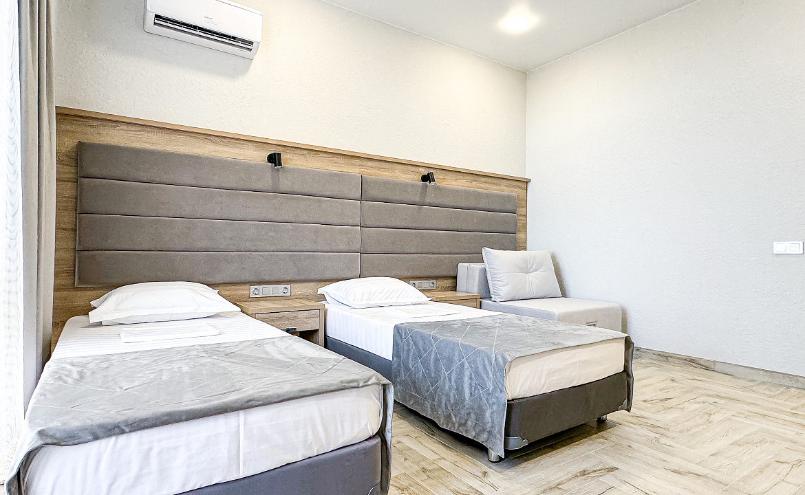 Корпус 2 Супер Люкс с видом на море. Anzhelina Family Hotel. Витязево