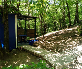 Домик эконом. База отдыха "Золотое Руно". 