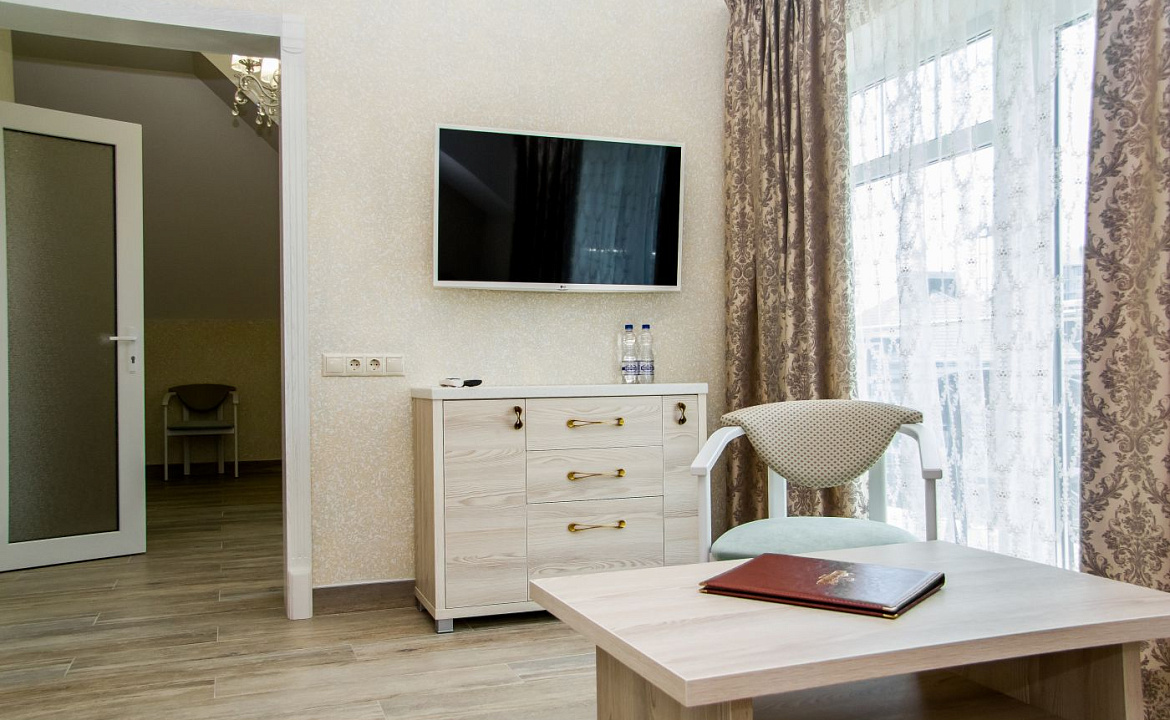 ЛЮКС Comfort 2-х комнатный. Отель «Villaggio». Анапа