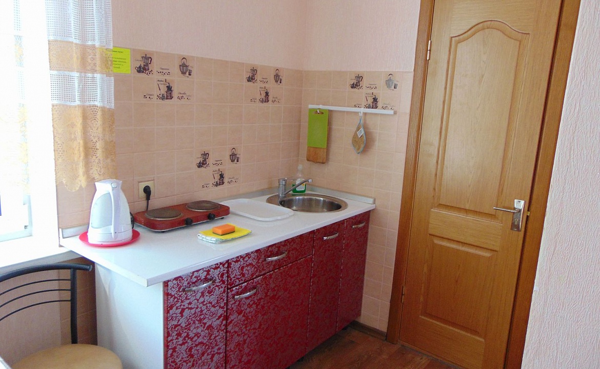 Четырехместная двухкомнатная студия 