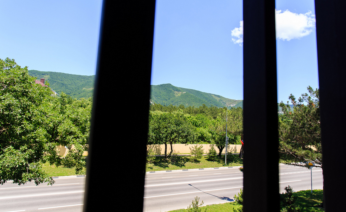 Стандарт с видом на горы с балконом. Отель "Калифорния". Геленджик