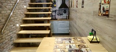 Квартира в многоквартирном доме на земле в пгт Коктебеле недалеко от моря (700 м), с кондиционером