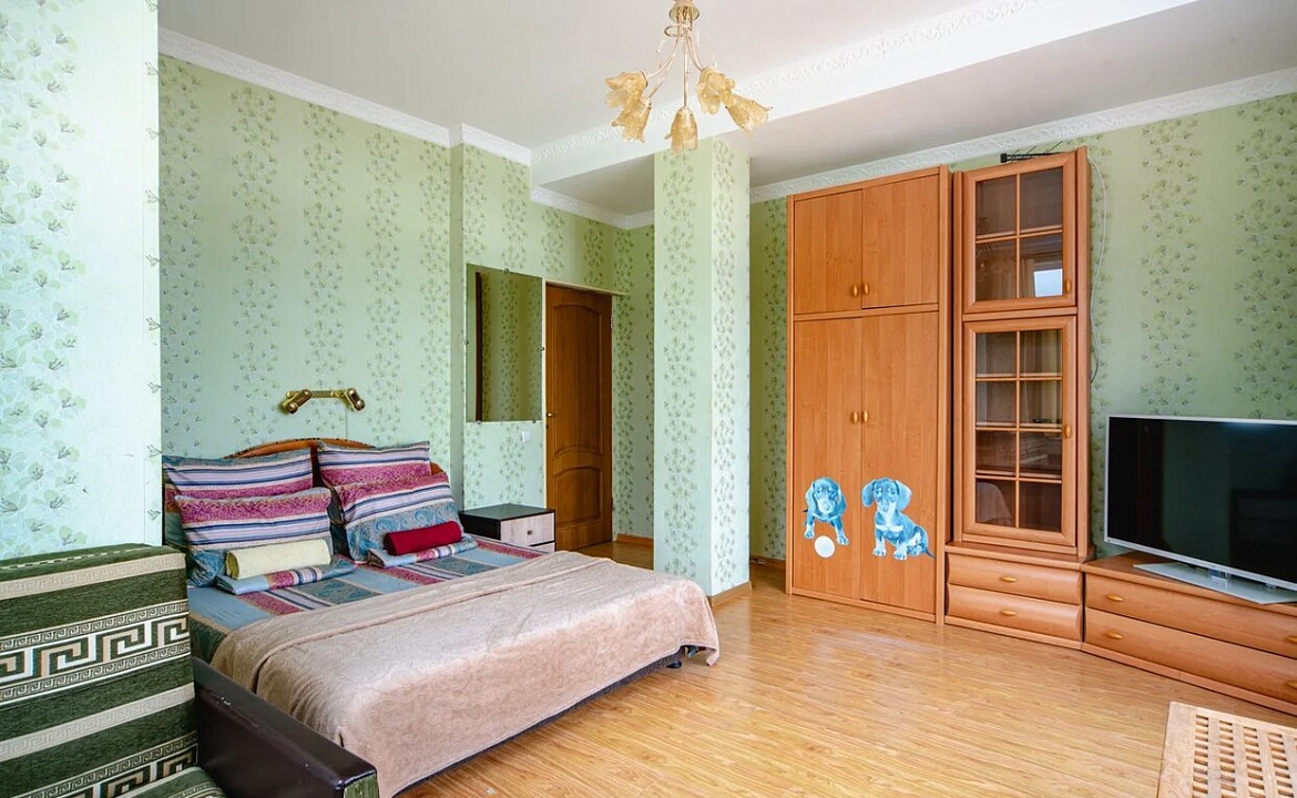 Апартаменты 2 комнатные. Гостевой дом У камина. Ялта