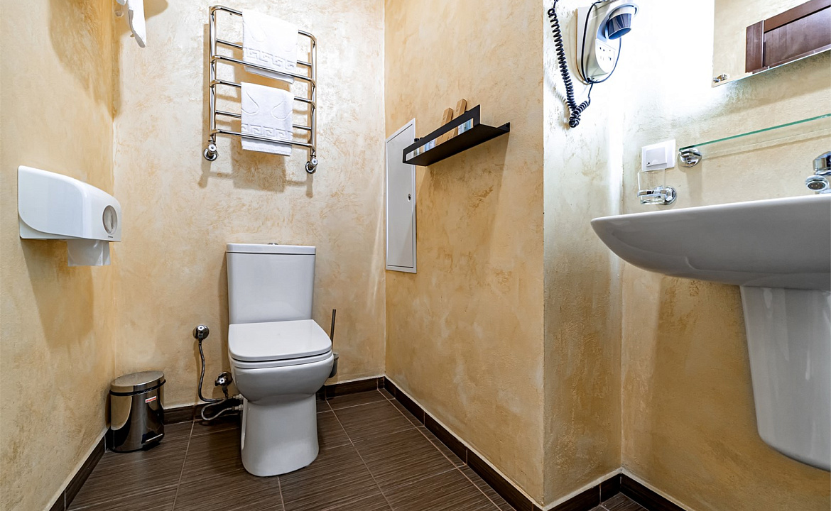 Делюкс апартаменты с 1 спальней. Апарт-отель "Бонус". Красная Поляна