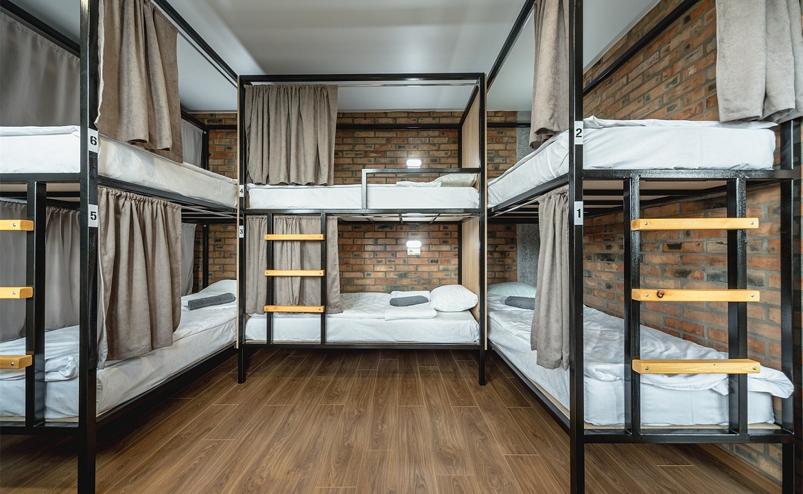 Шестиместный. Хостел Botkinsky. Ялта