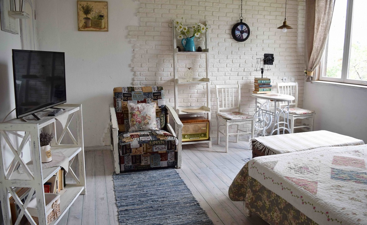 2-х местный номер – «Дачный» в стиле прованс. Гостевой дом "Триера". Судак