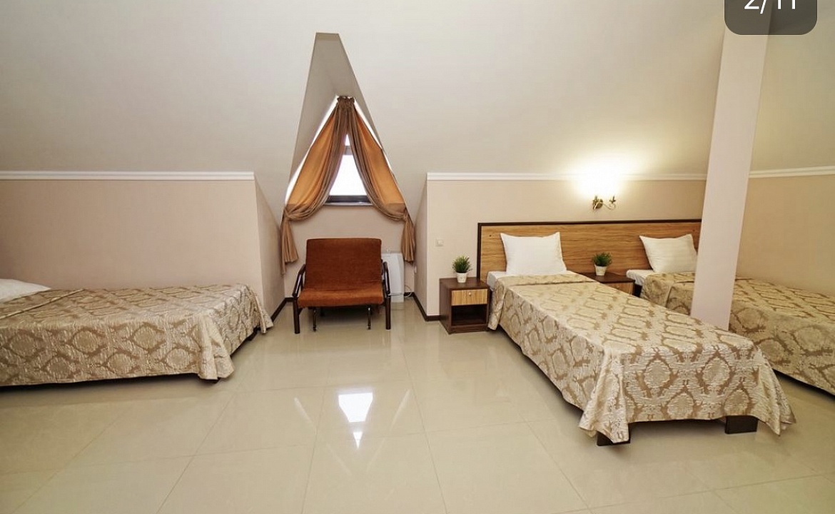 Стандарт без балкона (5й этаж). Гостевой дом "Адмирал". Ольгинка