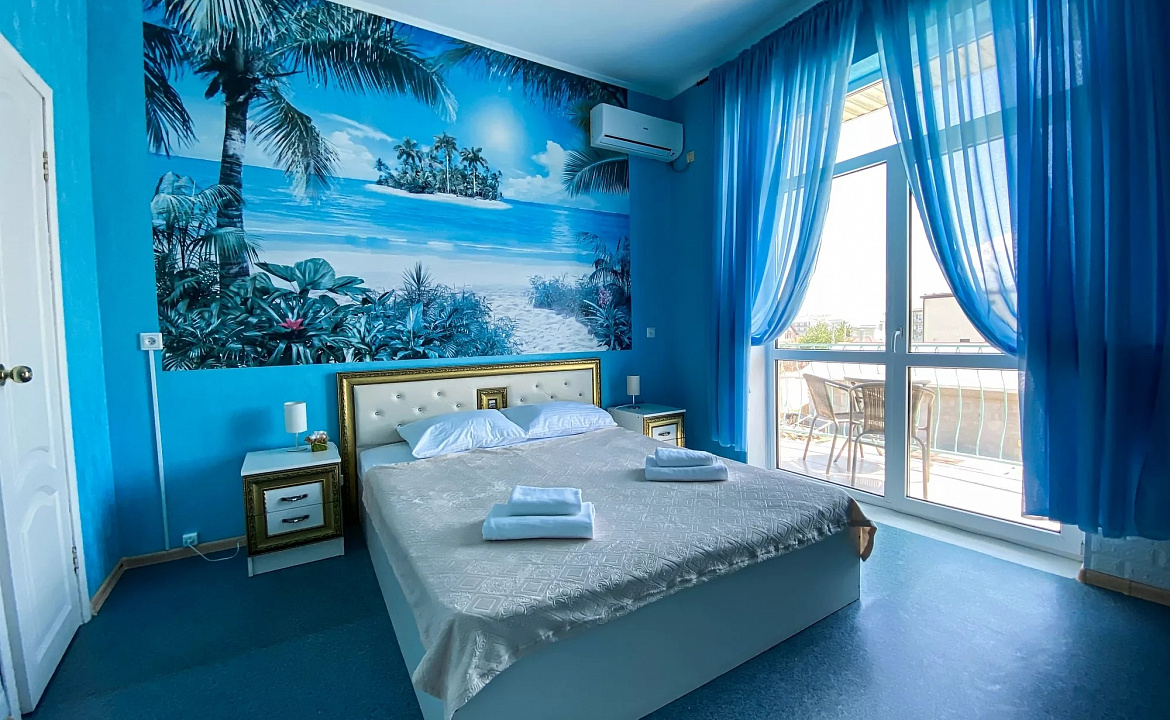 Комфорт 2х местный с балконом. Гостевой дом Волна. Нижнее Джемете