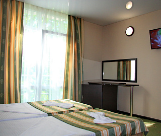 4х местный комфорт. Гостиница H2O. 