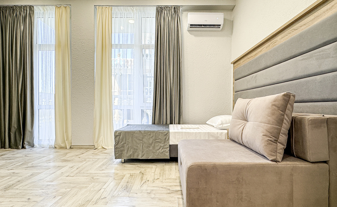 Корпус 2 Семейный Люкс с боковым видом на море. Anzhelina Family Hotel. Витязево