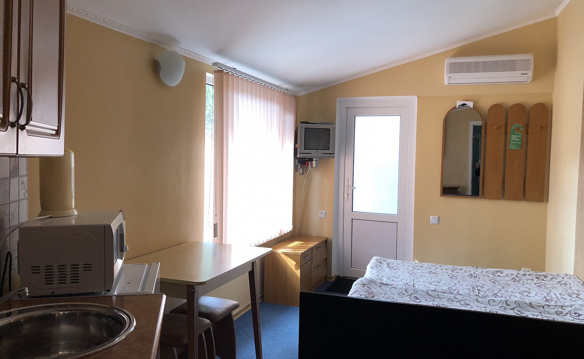 Двухместный номер с 1 кроватью и мини-кухней. Гостевой дом АнНи. Гаспра