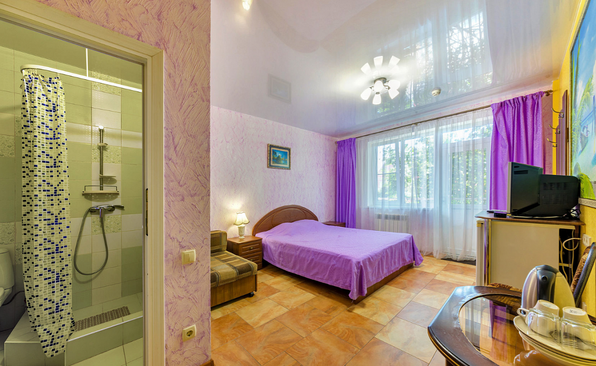 Стандартный двухместный номер﻿. Гостевой дом "Валентин". Голубая бухта