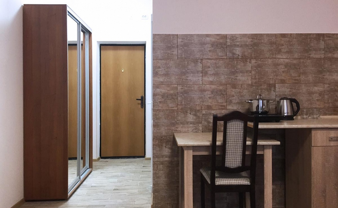 Студио с видом на парк. Отель Апарт-отель ПАЛЬМА. Гаспра Студио с видом на парк. Отель Апарт-отель ПАЛЬМА. Гаспра