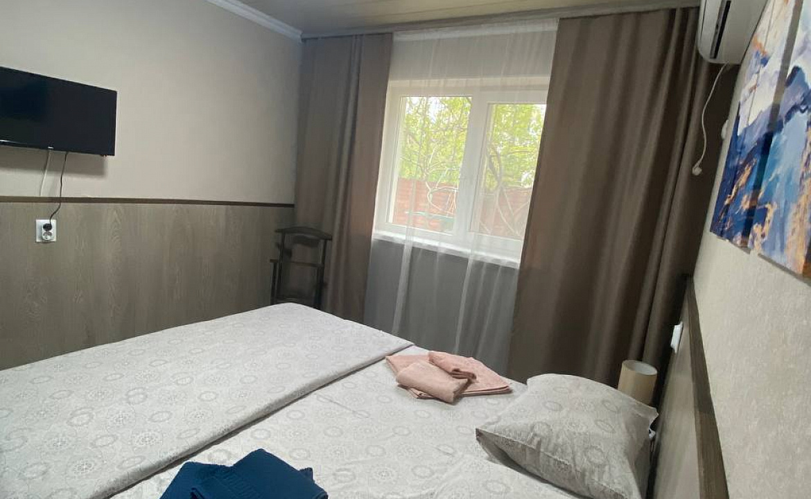 Двухместный первый этаж. Гостевой дом "Инжир". Новомихайловский